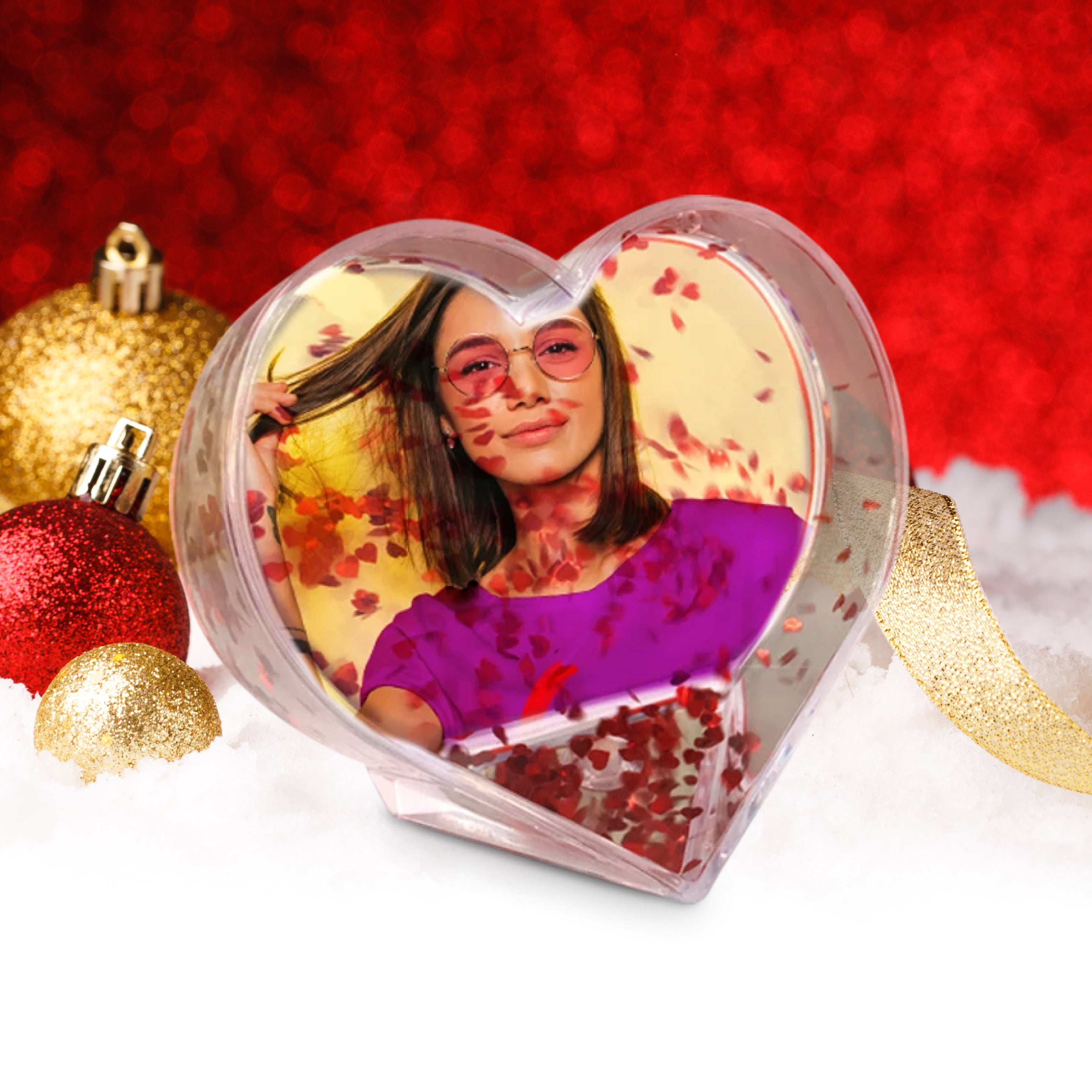 Photogloe Natalizia Personalizzabile