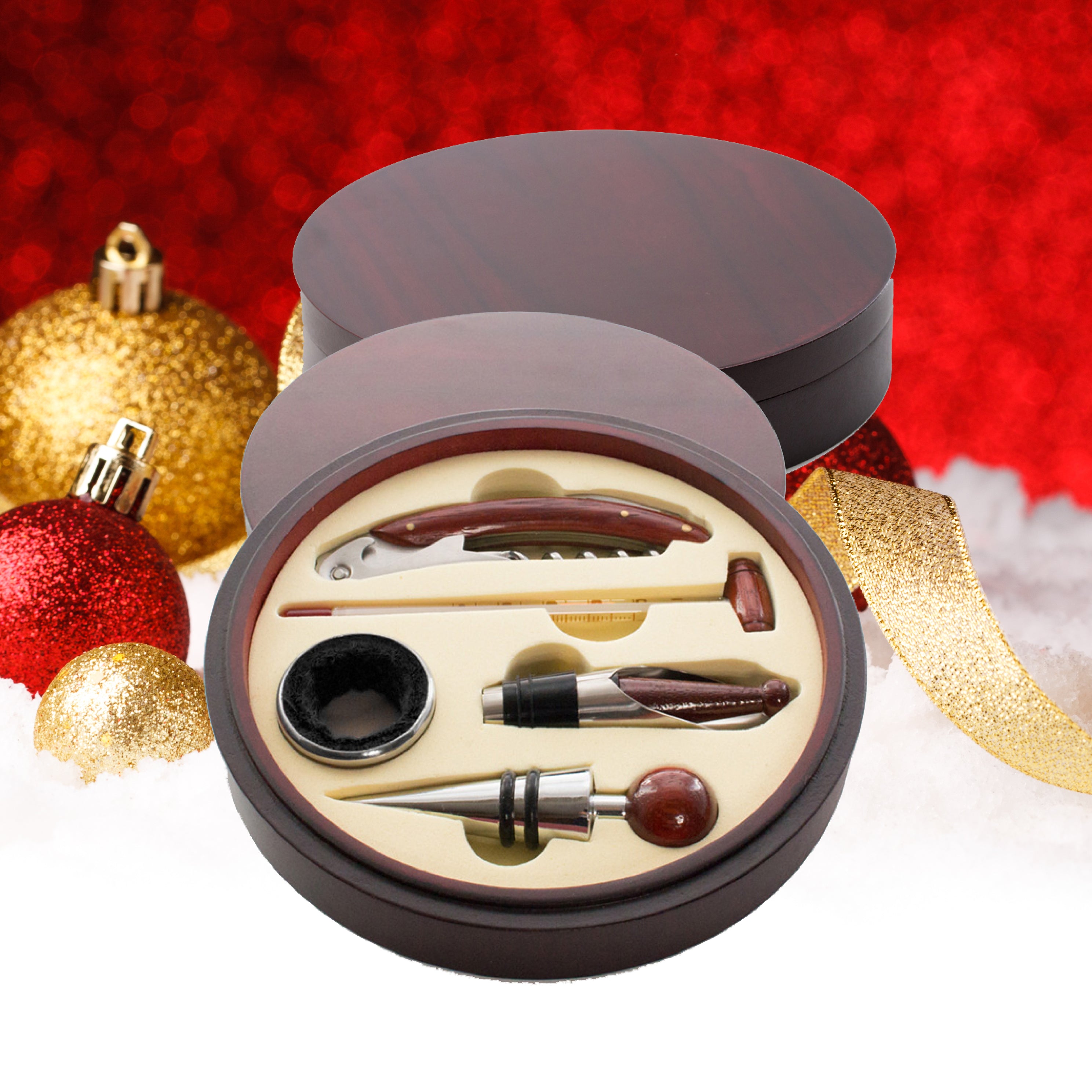 Set Enologico personalizzabili sul coperchio