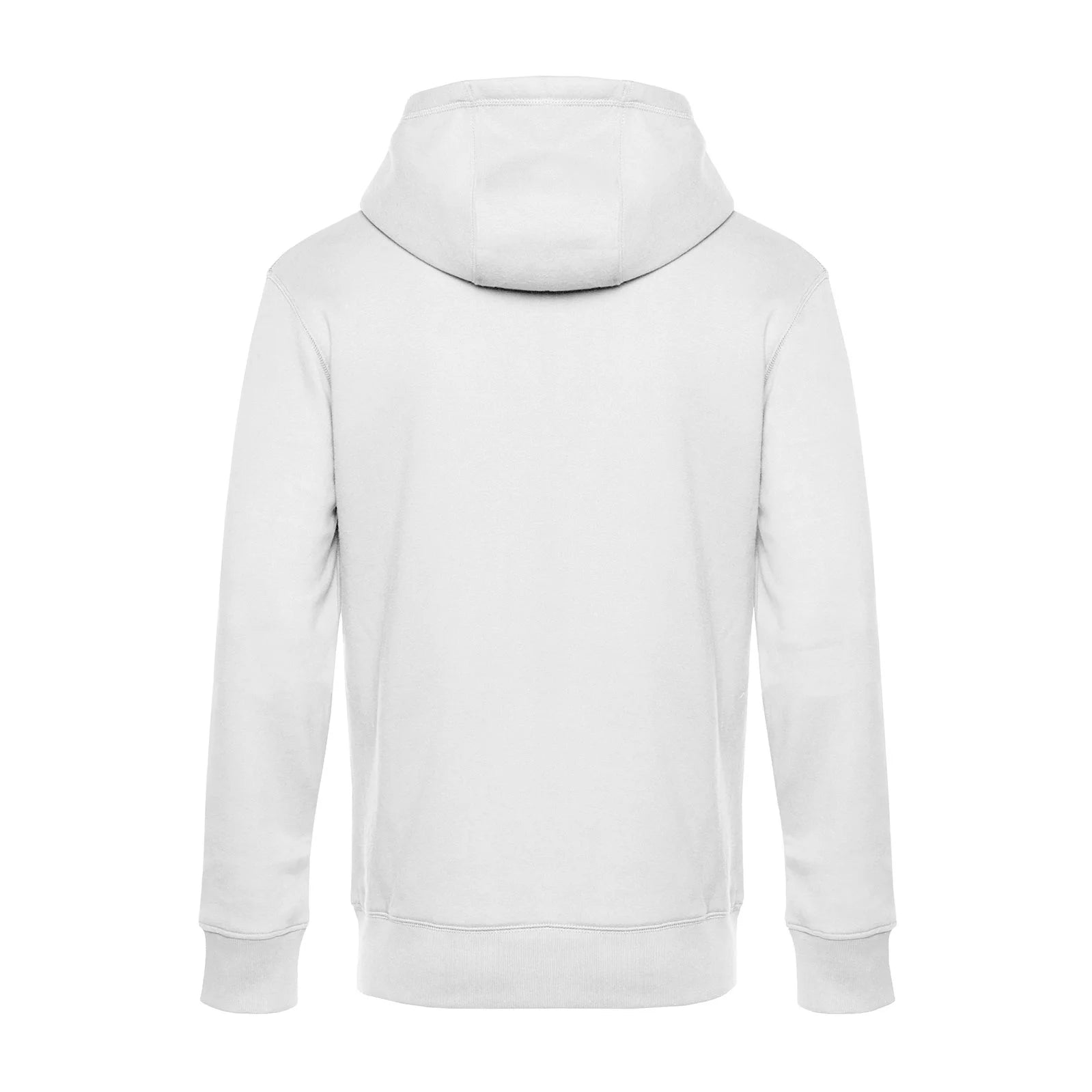 Felpa con cappuccio Zip Stampa solo Retro